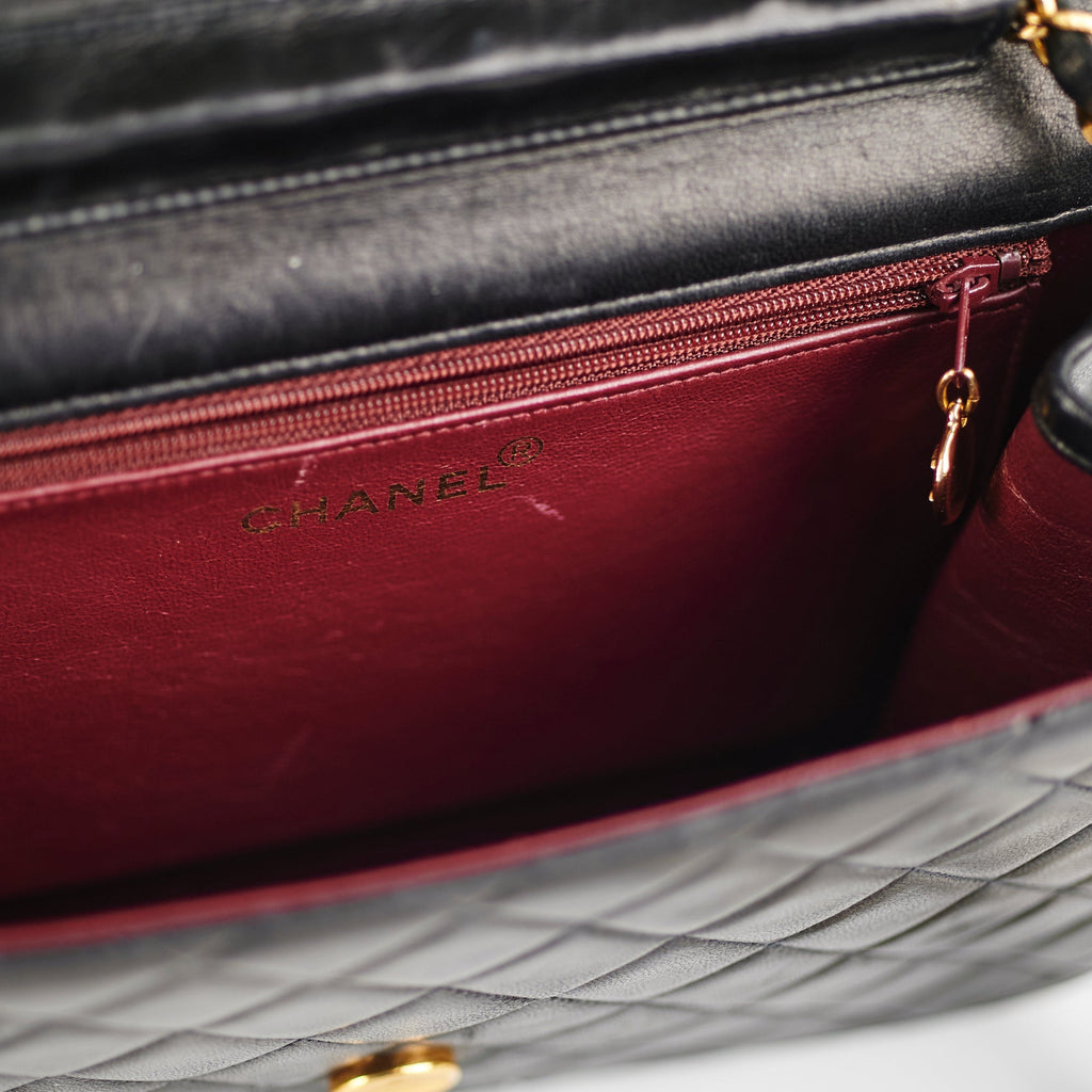 Chanel Vintage Black Flap Lambskin - Series 4
