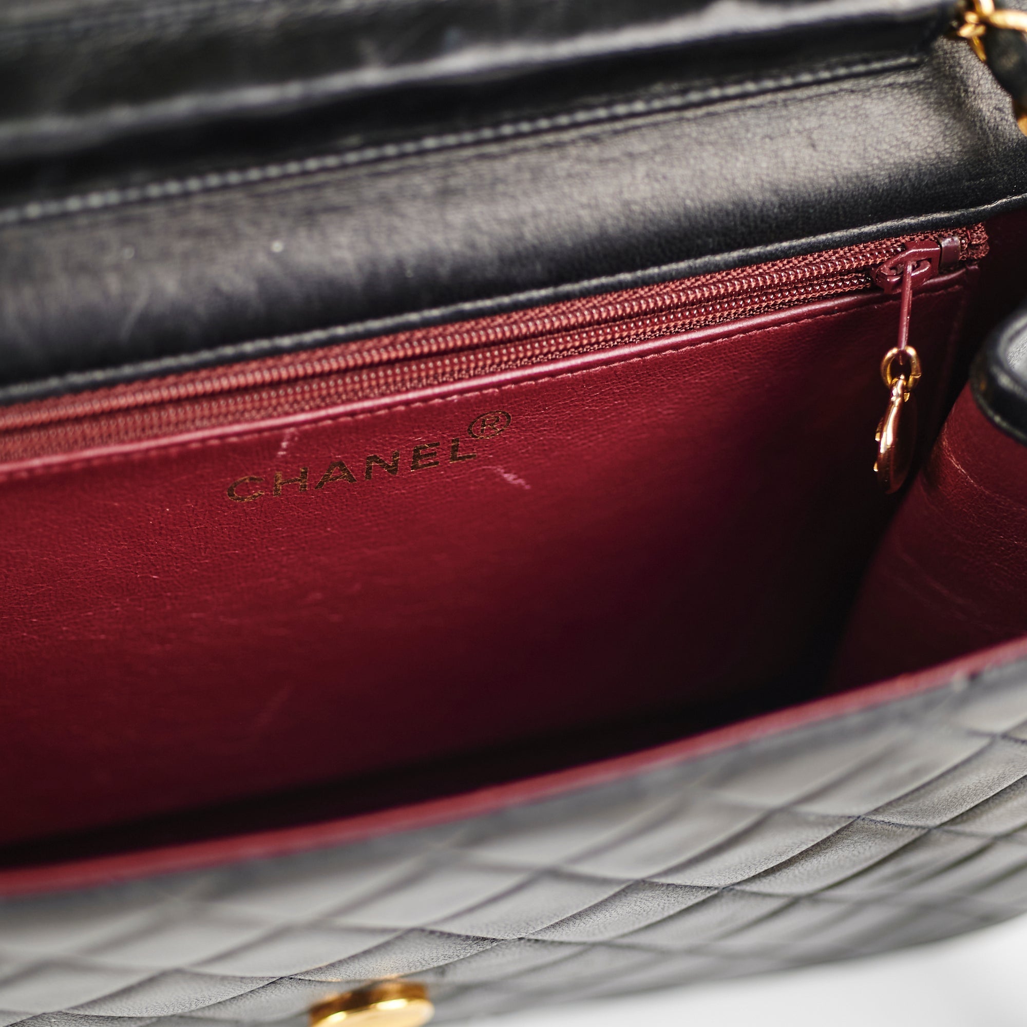 Chanel Vintage Black Flap Lambskin - Series 4