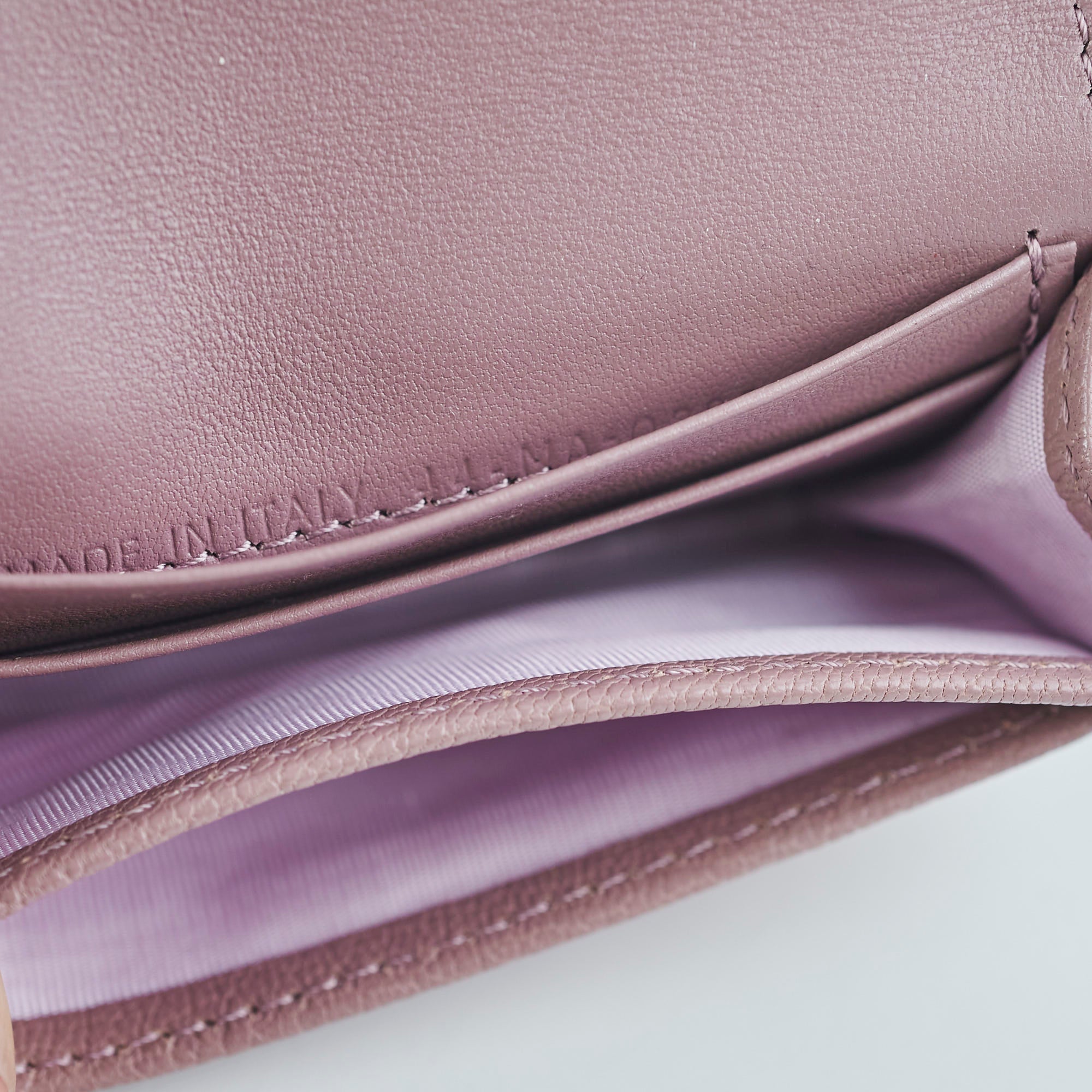Christian Dior Saddle Bloom Card Holder Pink