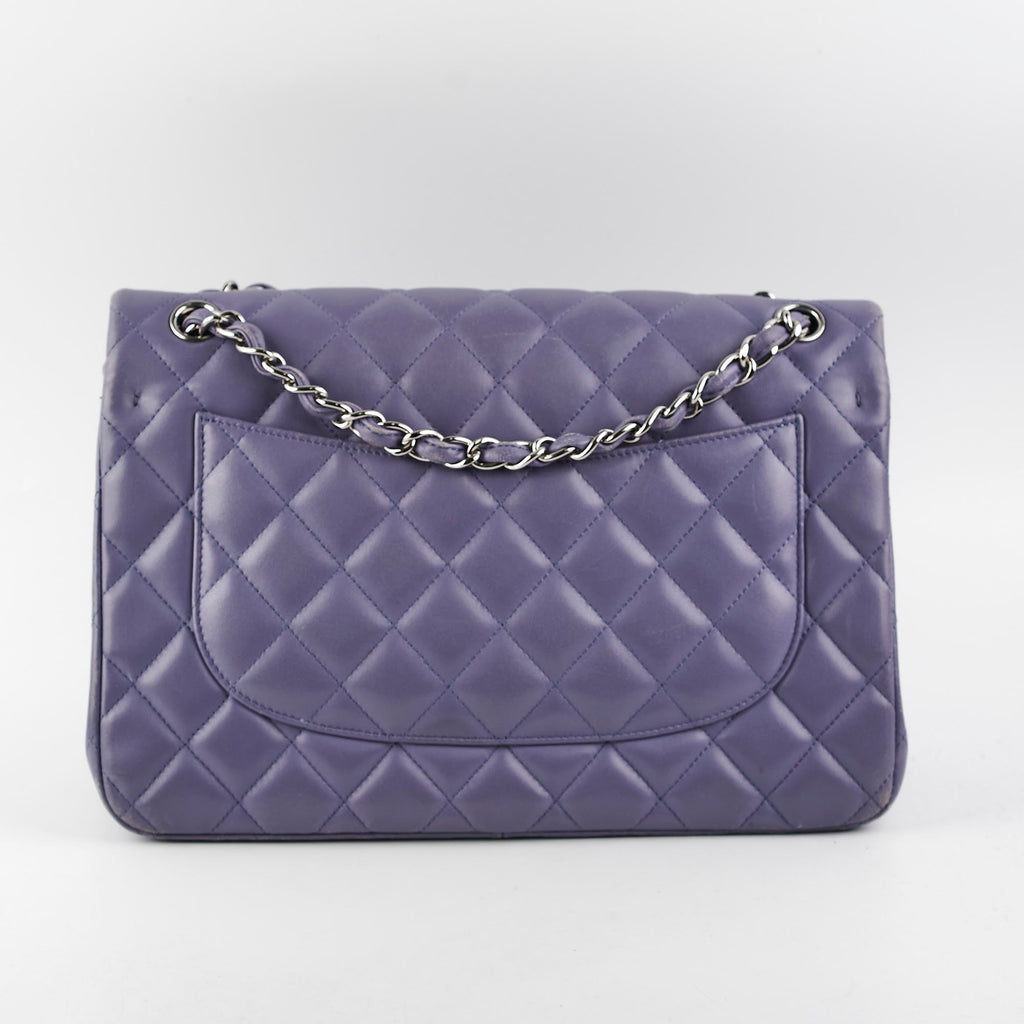 Chanel Jumbo Double Classic Flap Purple