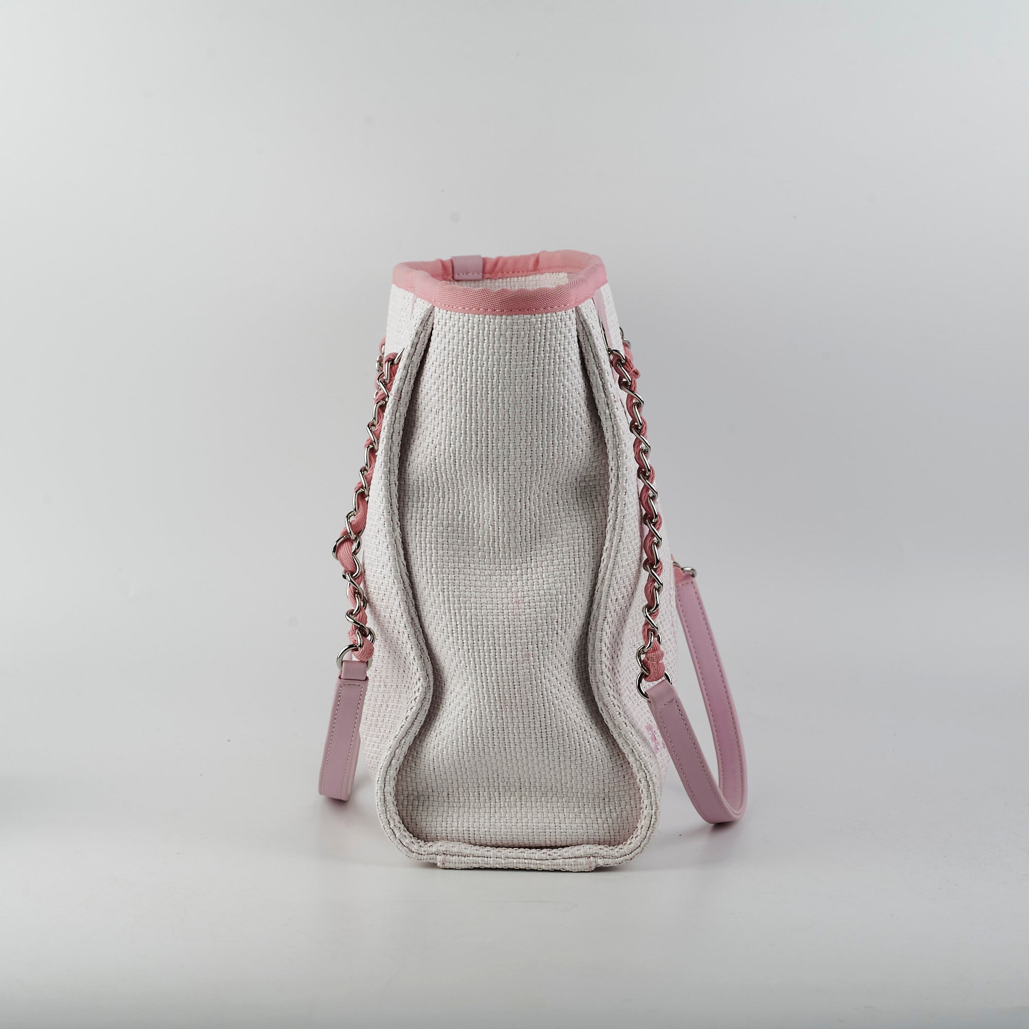 Chanel Deauville Small Tote Pink