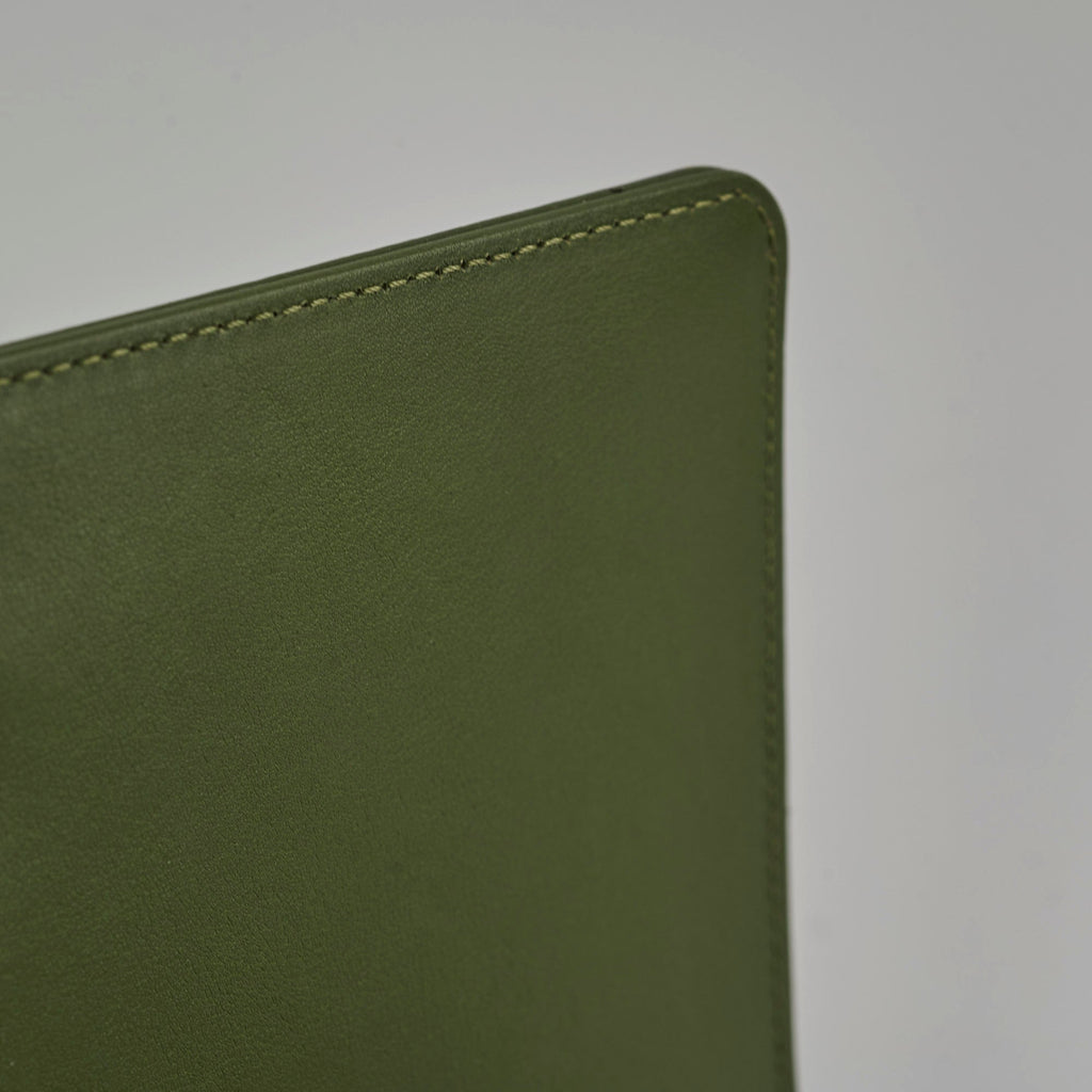 Chanel Old Medium Boy Lambskin Oilve Green