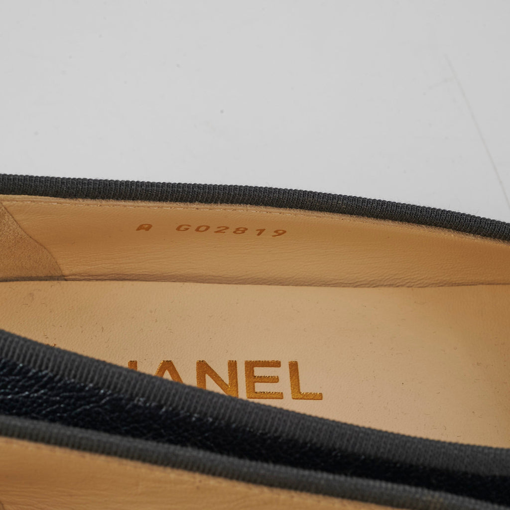 Chanel Ballet Flap Metallic Blue Size 34.5