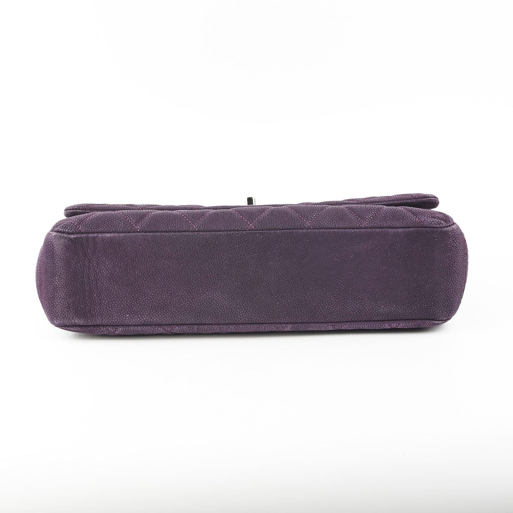 Chanel Seasonal Flap Caviar Purple