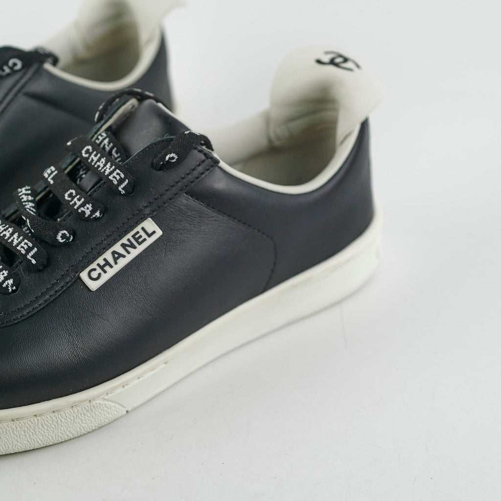 Chanel Black Sneakers Size 36