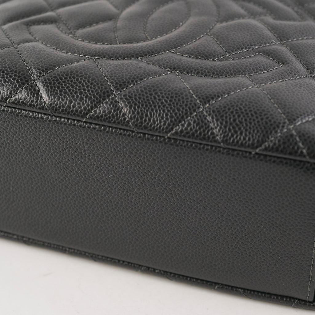 Chanel Caviar PST Petite Shopping Tote Black