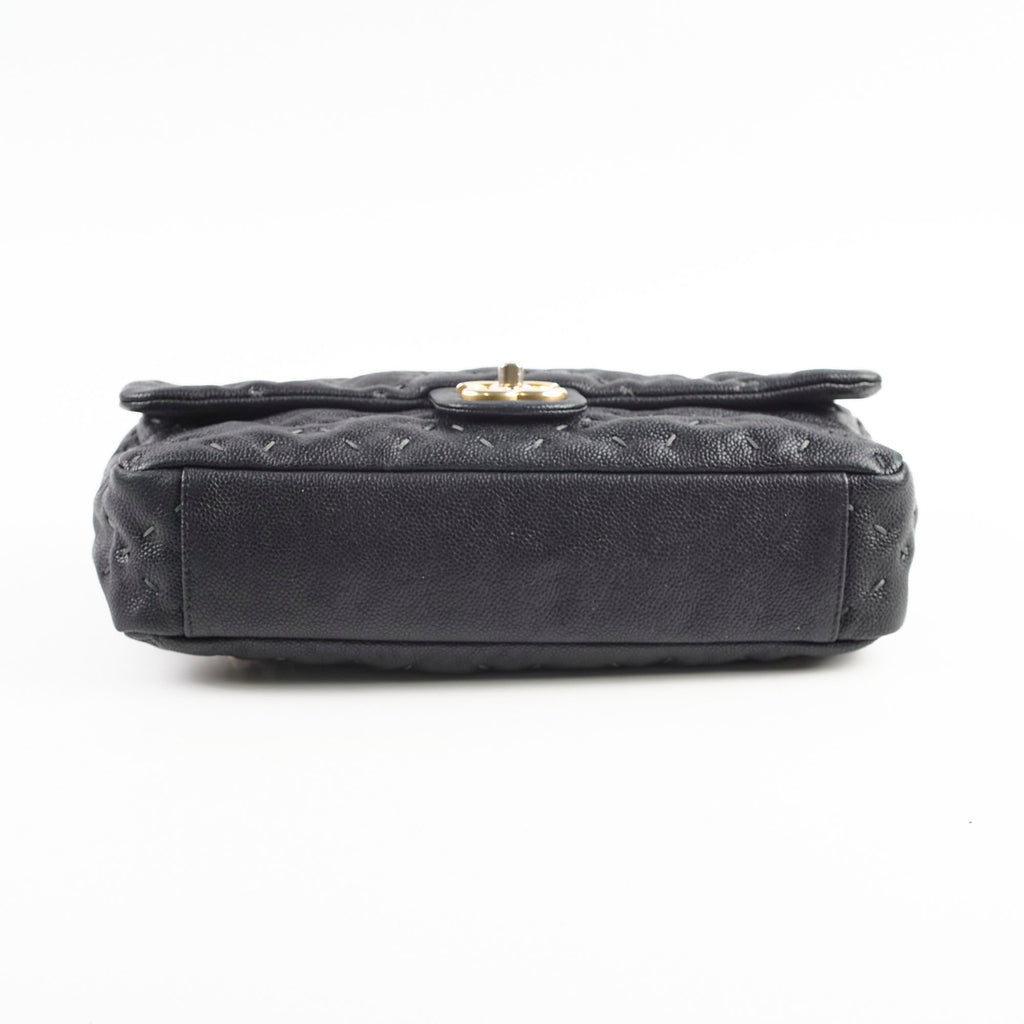 Chanel Seasonal Quilted Flap Bag Black