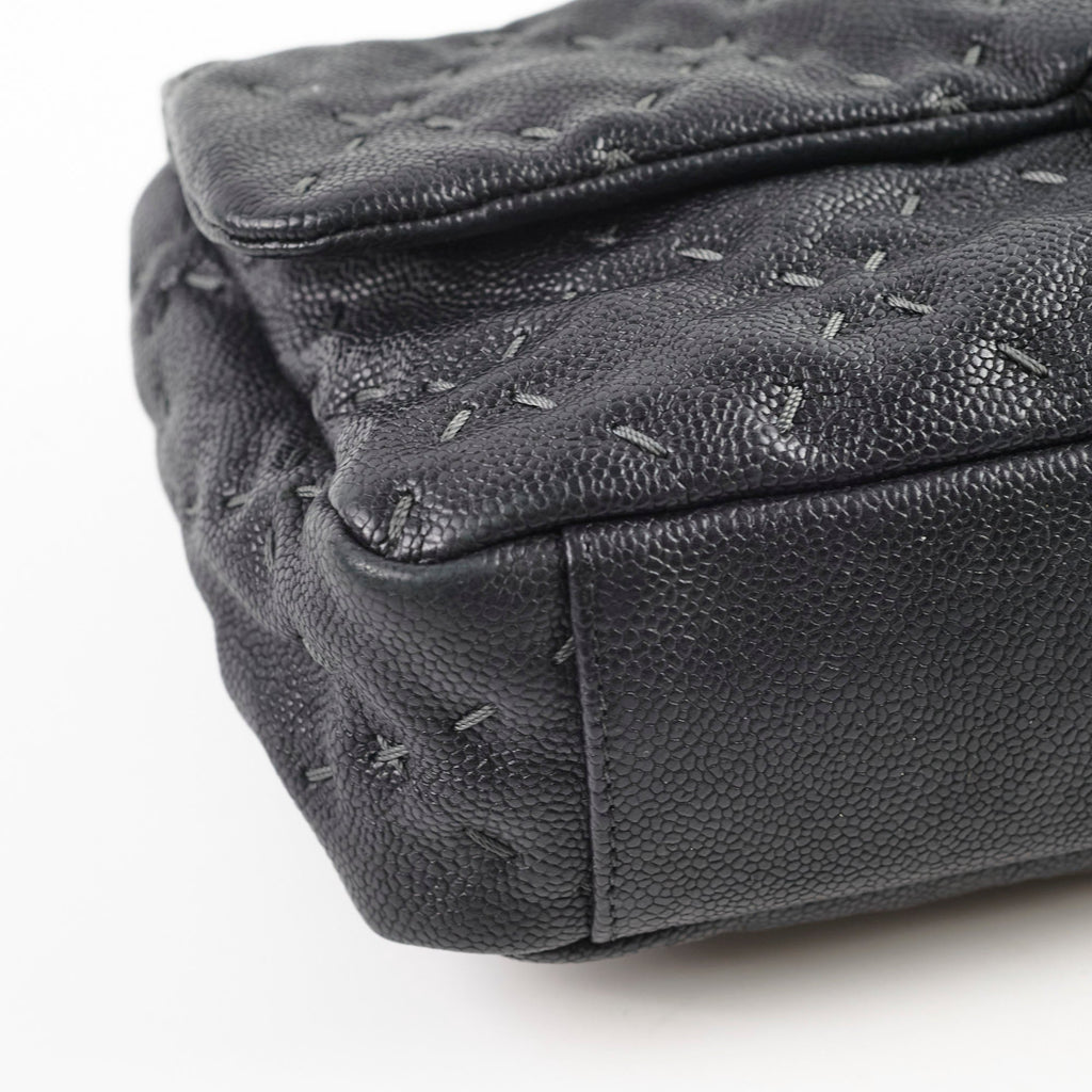 Chanel Seasonal Quilted Flap Bag Black