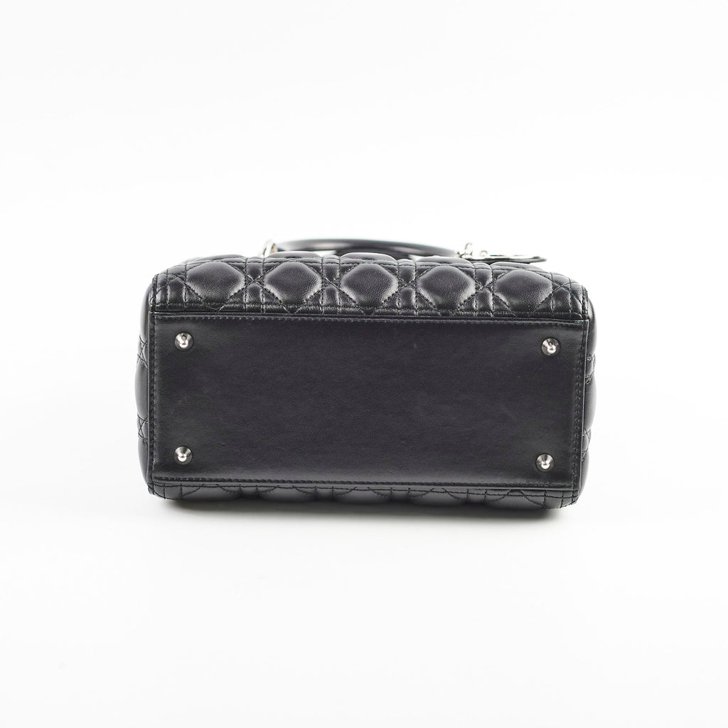 Christian Dior Lady Dior lambskin Black