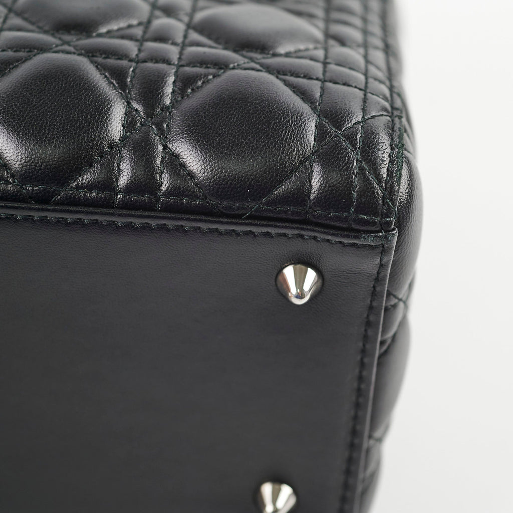 Christian Dior Lady Dior lambskin Black