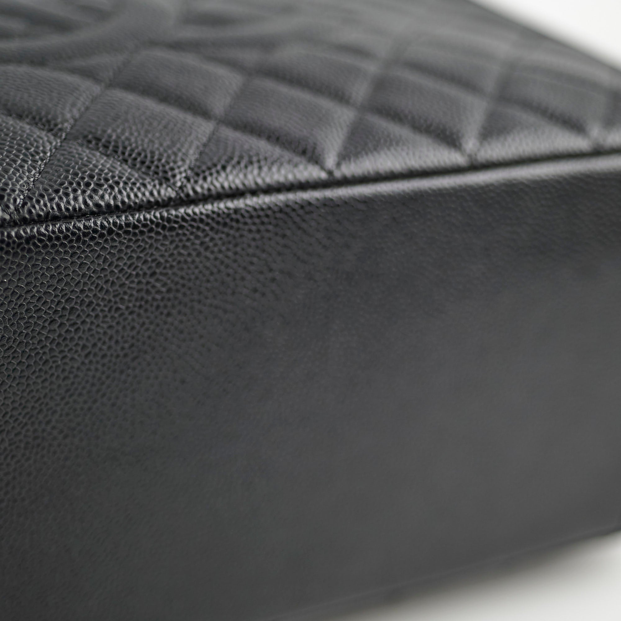 Chanel Caviar GST Grand Shopping Tote Black