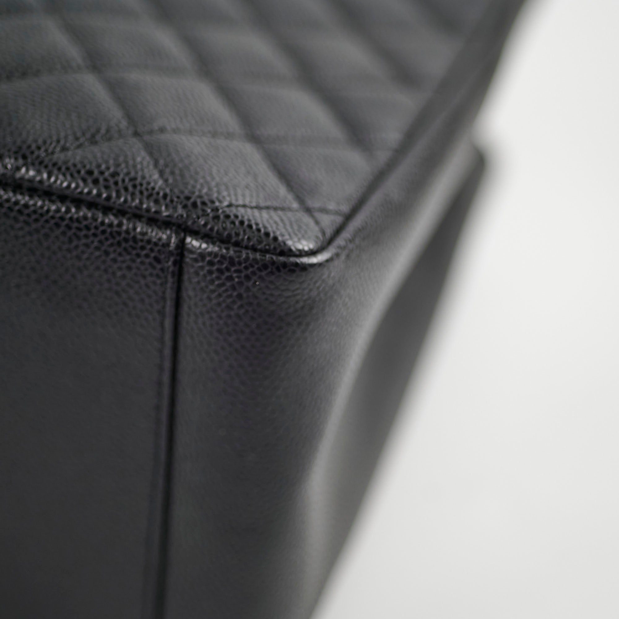 Chanel Caviar GST Grand Shopping Tote Black