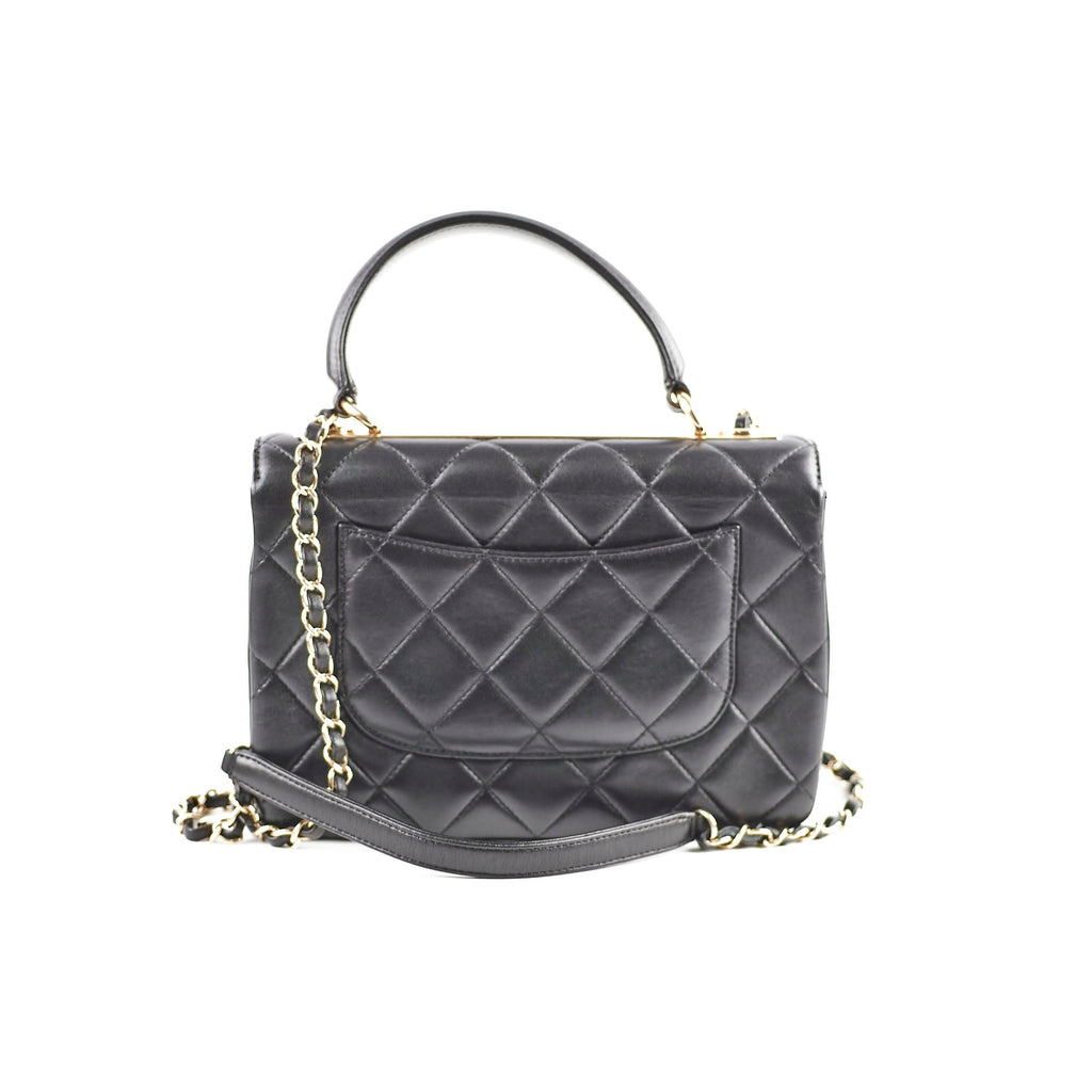 Chanel Trendy CC Black Small 24 Series Old Strap Removable
