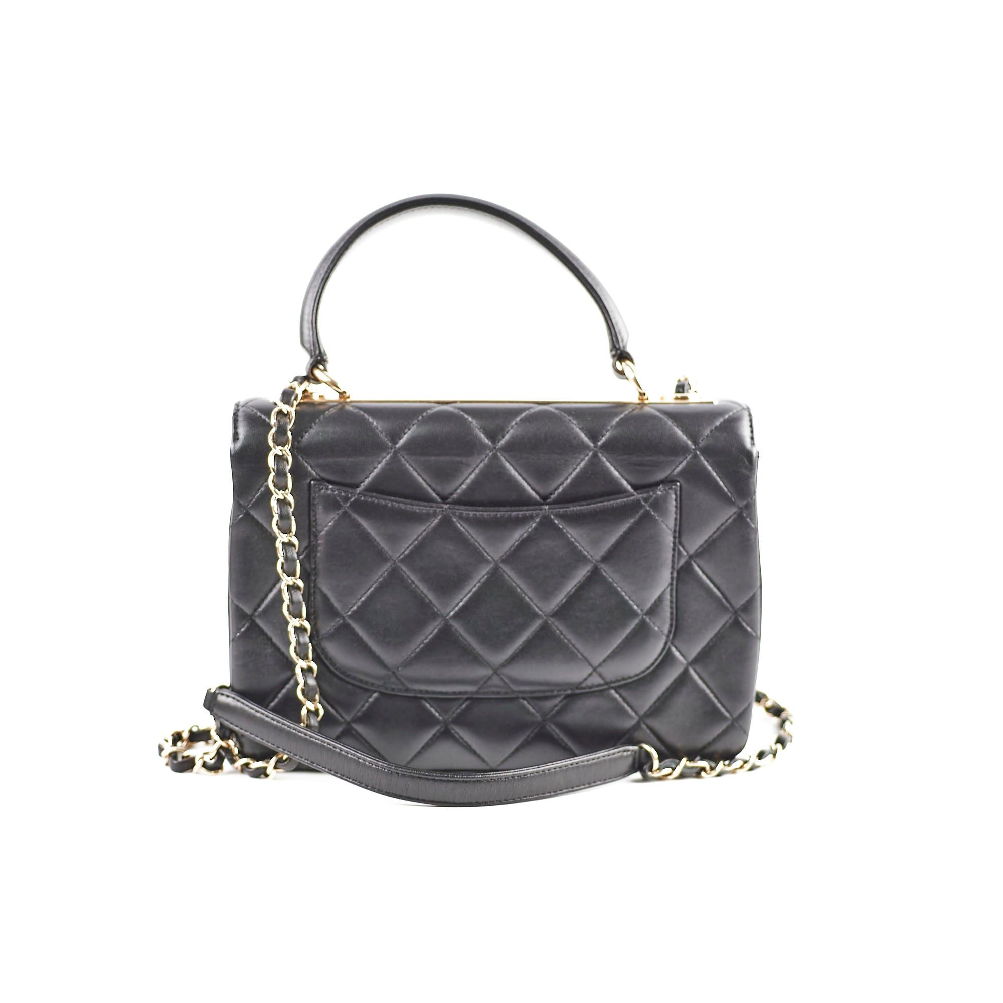 Chanel Trendy CC Black Small 24 Series Old Strap Removable