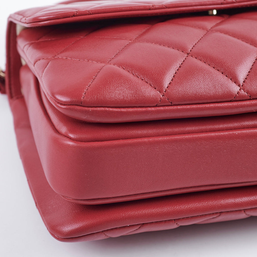 Chanel Small CC Trendy Red 28 Series