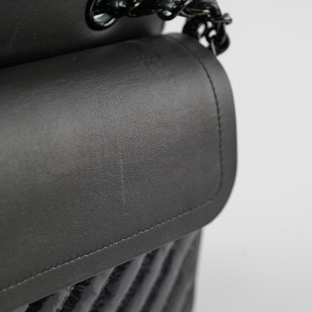 Deal of The Week - Chanel Medium/Large Double Classic Flap So Black Shoulder Bag
