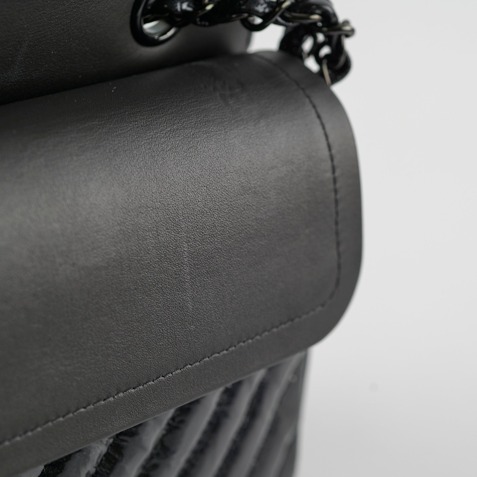 Deal of The Week - Chanel Medium/Large Double Classic Flap So Black Shoulder Bag