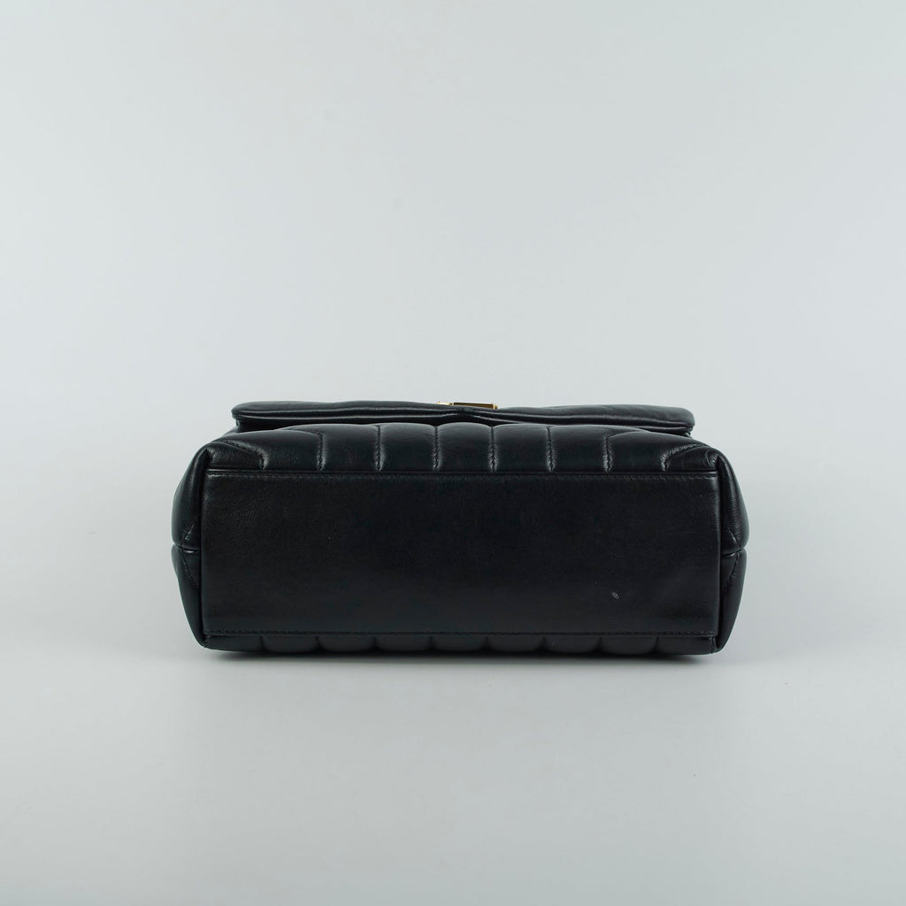 Saint Laurent Small Lou Lou Black Shoulder Bag