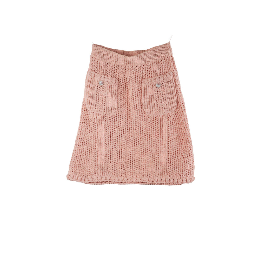 Chanel Pink Skirt Size 34