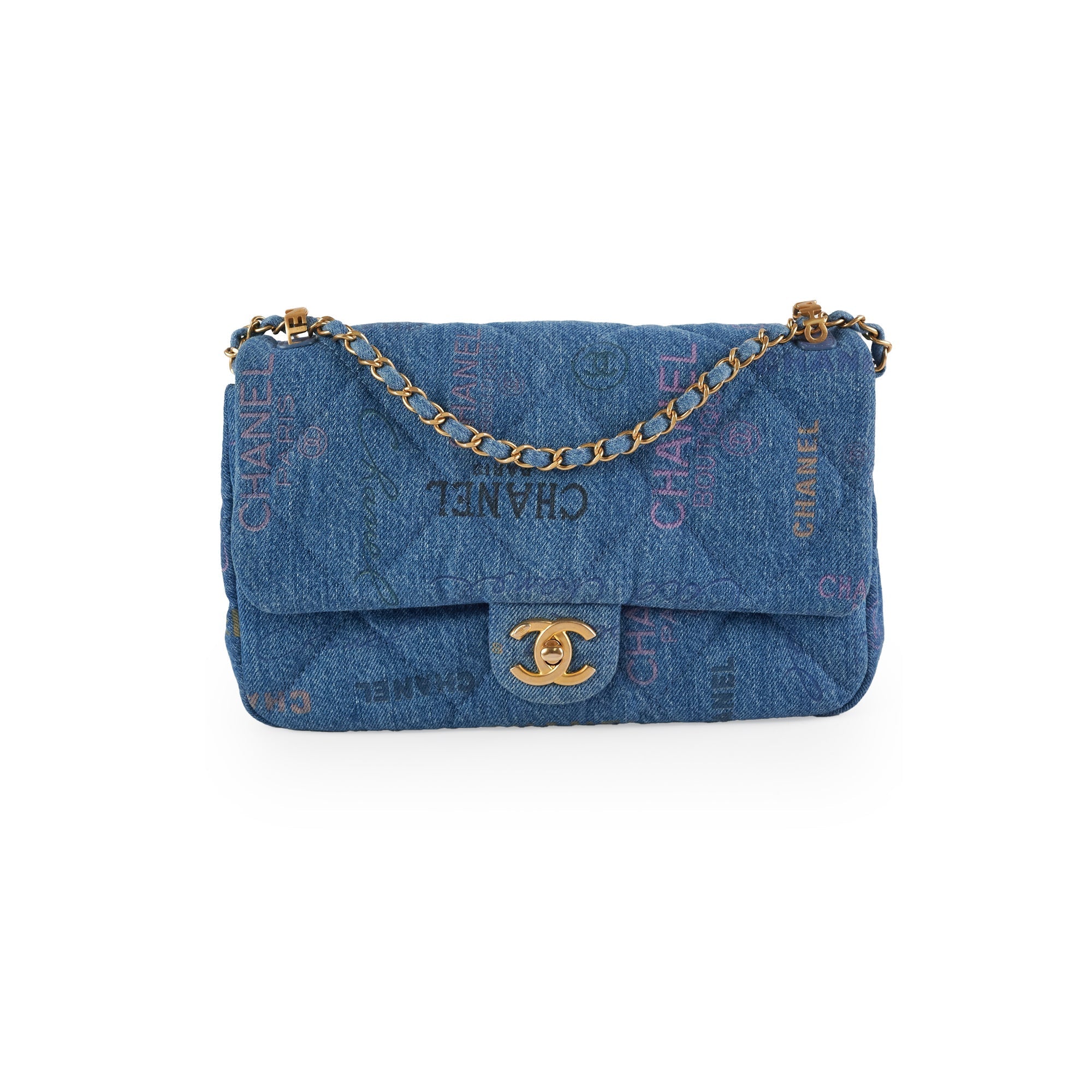 Chanel Denim Seasonal Flap (microchipped)
