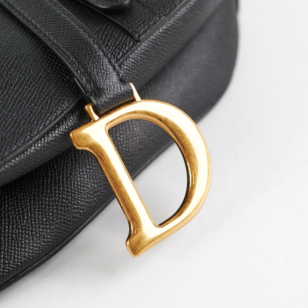 Dior Saddle Shoulder Bag Black
