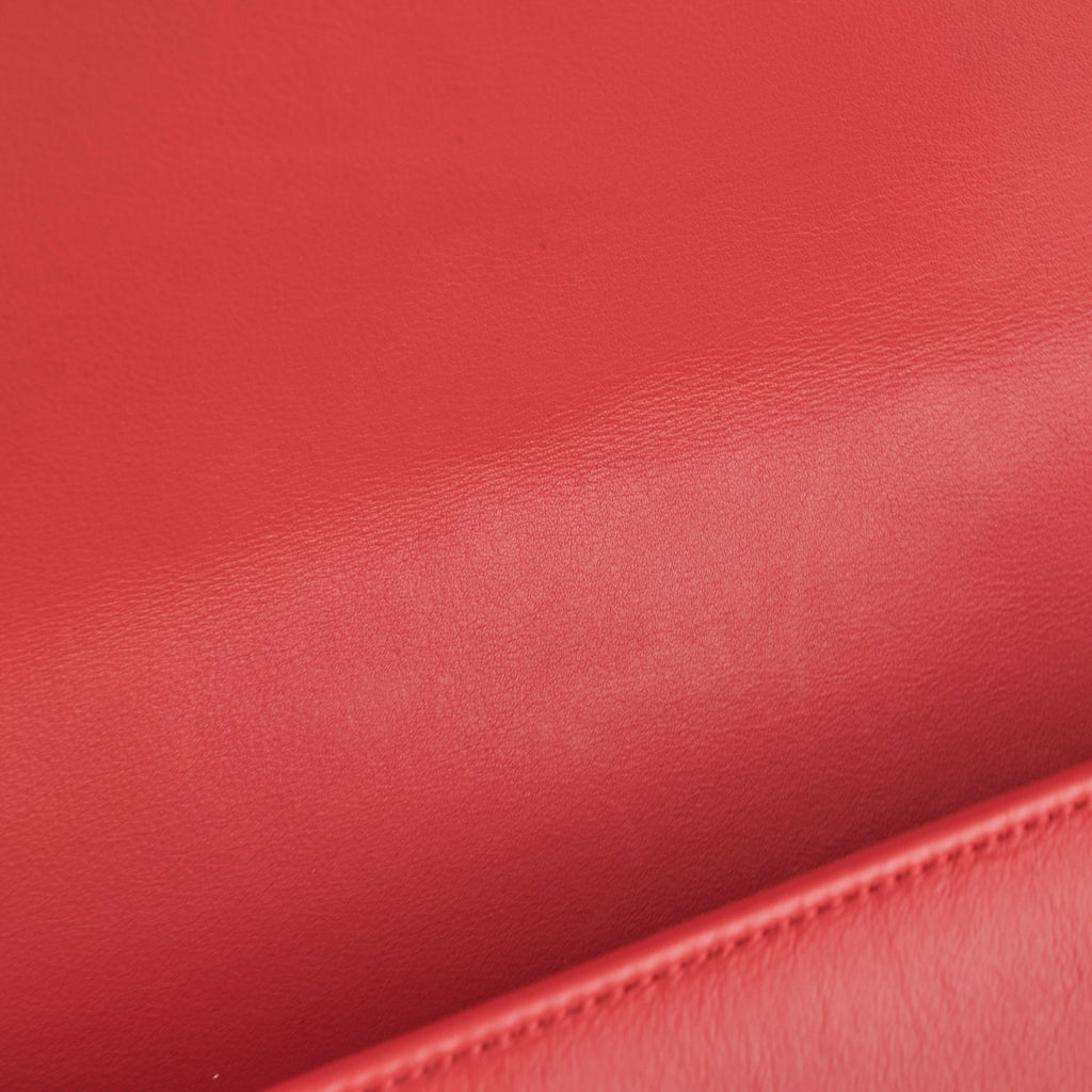 Chanel Old Medium Boy Coral Pink
