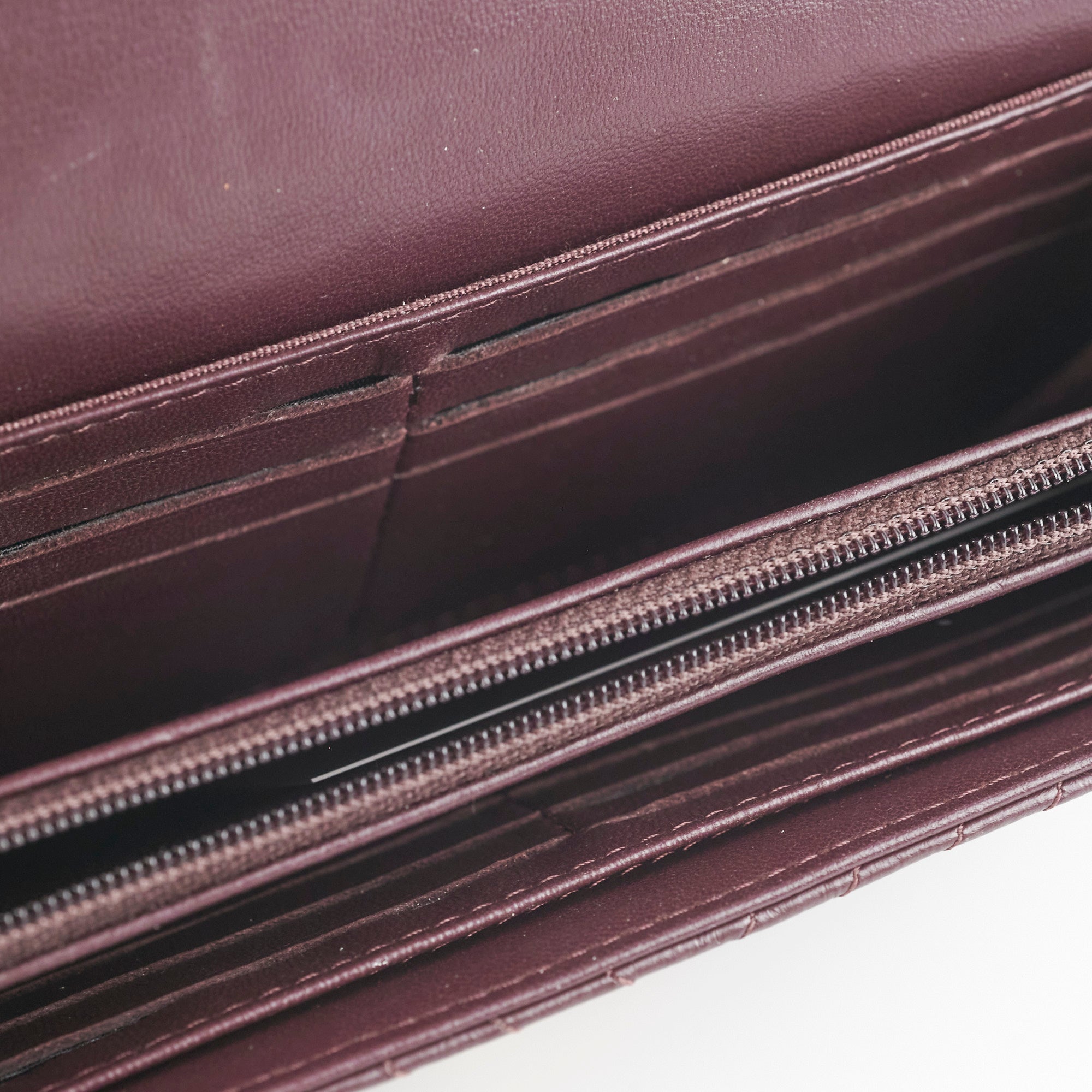 Chanel Reissue Long Wallet Burgundy