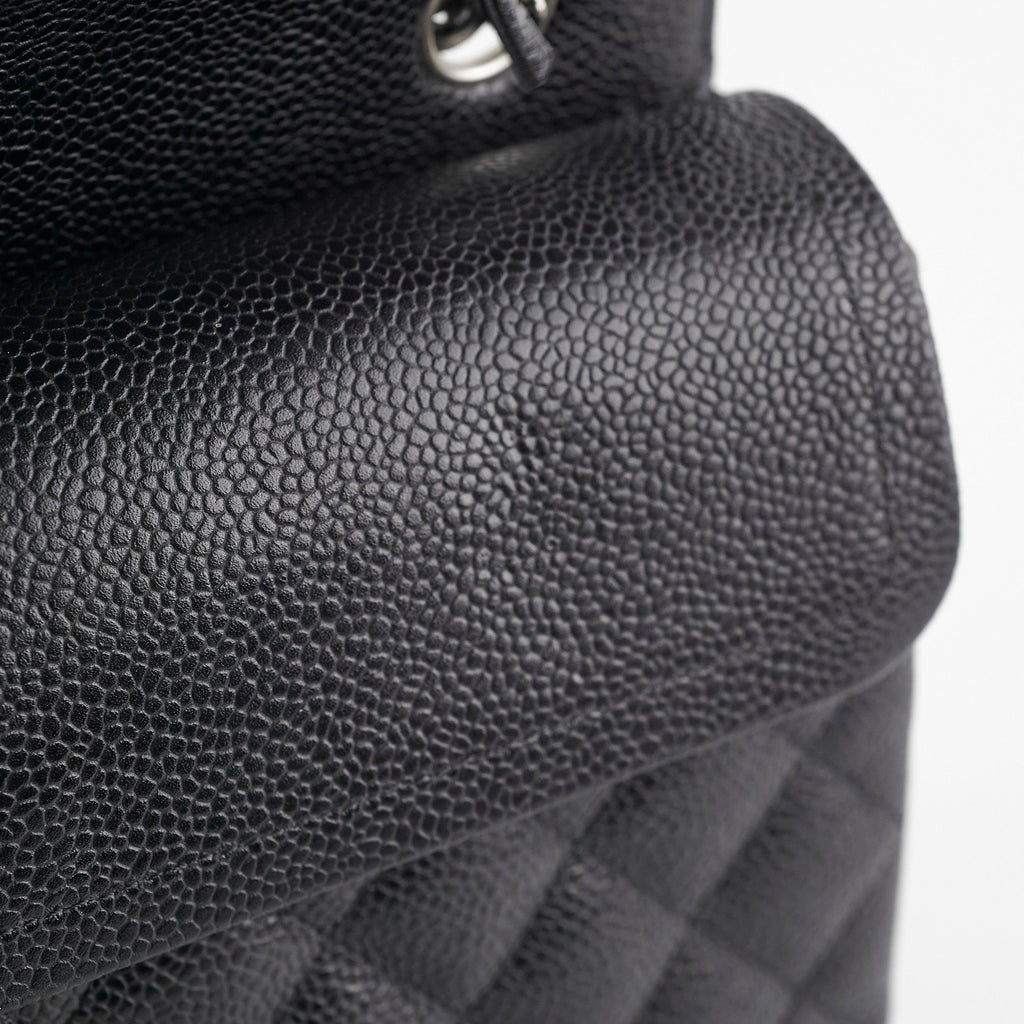 Chanel Small Caviar Classic Flap Black