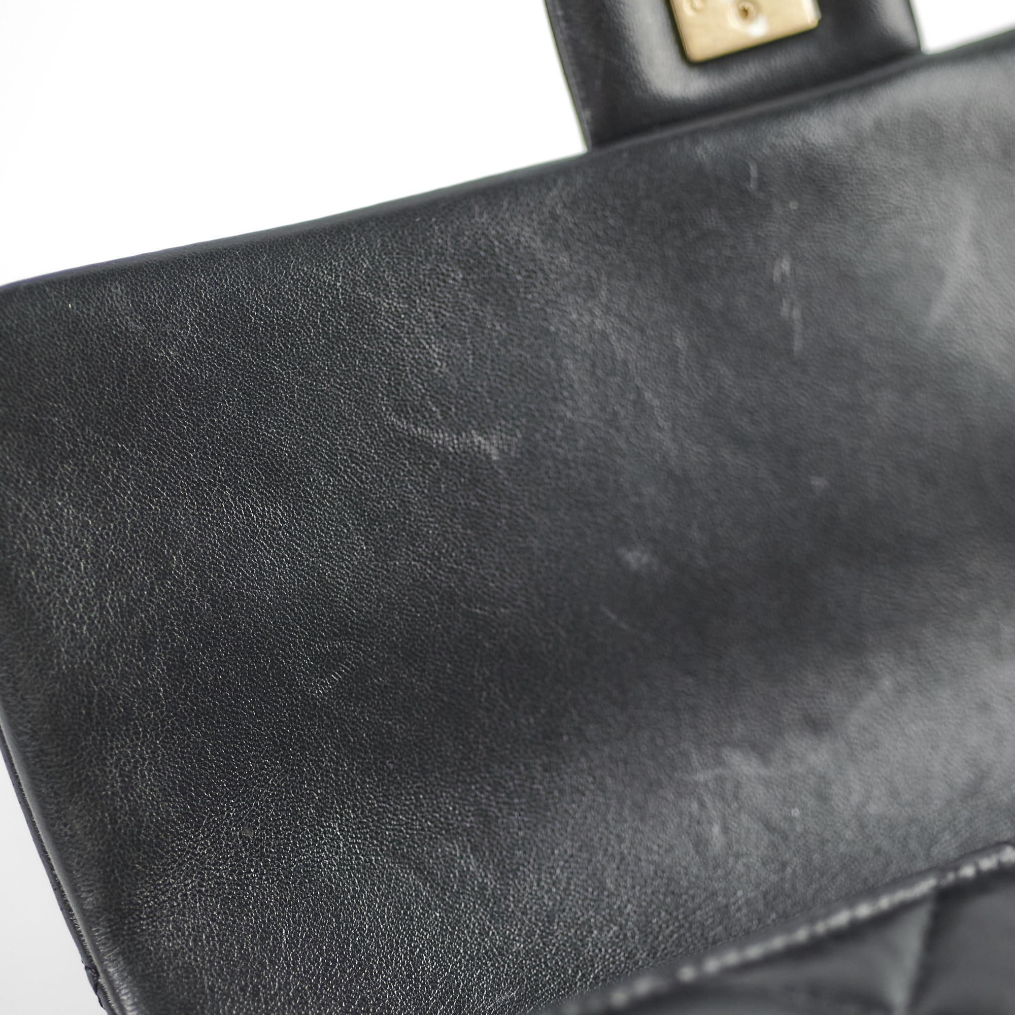 Chanel Seasonal Flap Black Microchip
