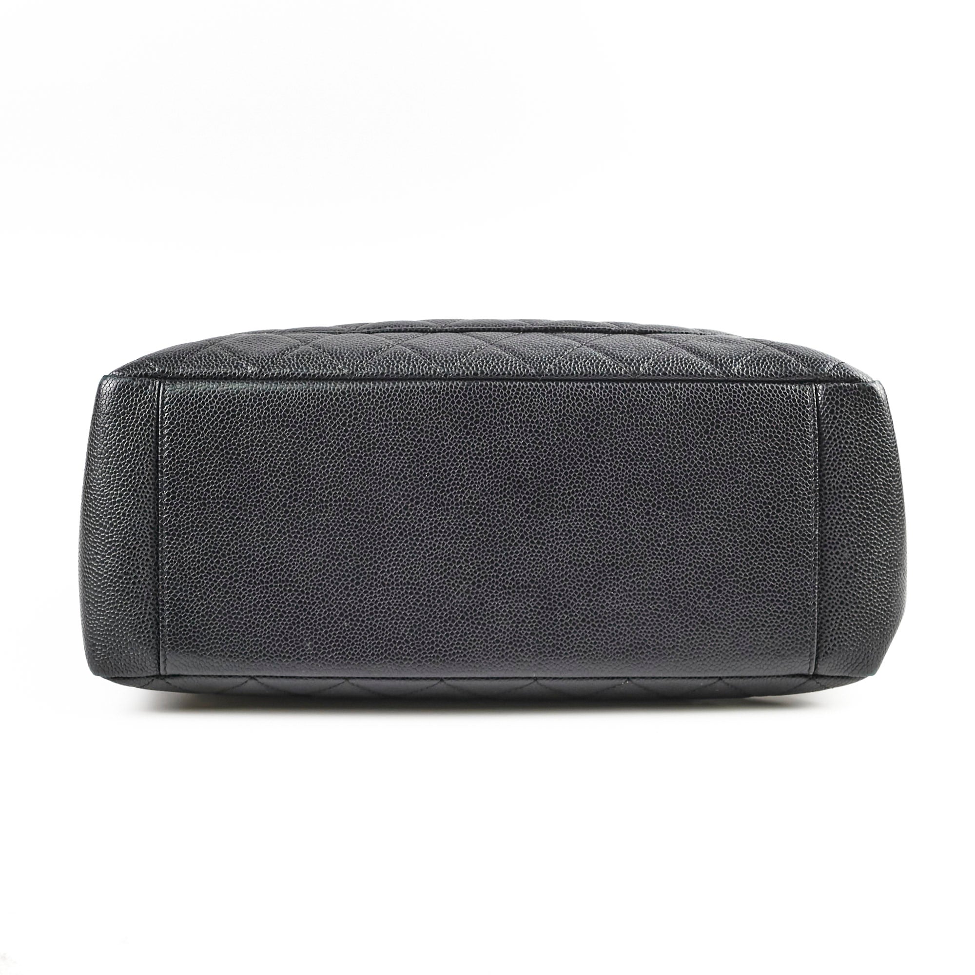 Chanel Caviar Grand Shopping Tote GST Black