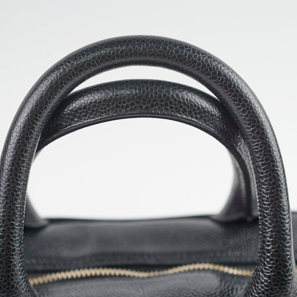 Chanel Bowling Caviar Black