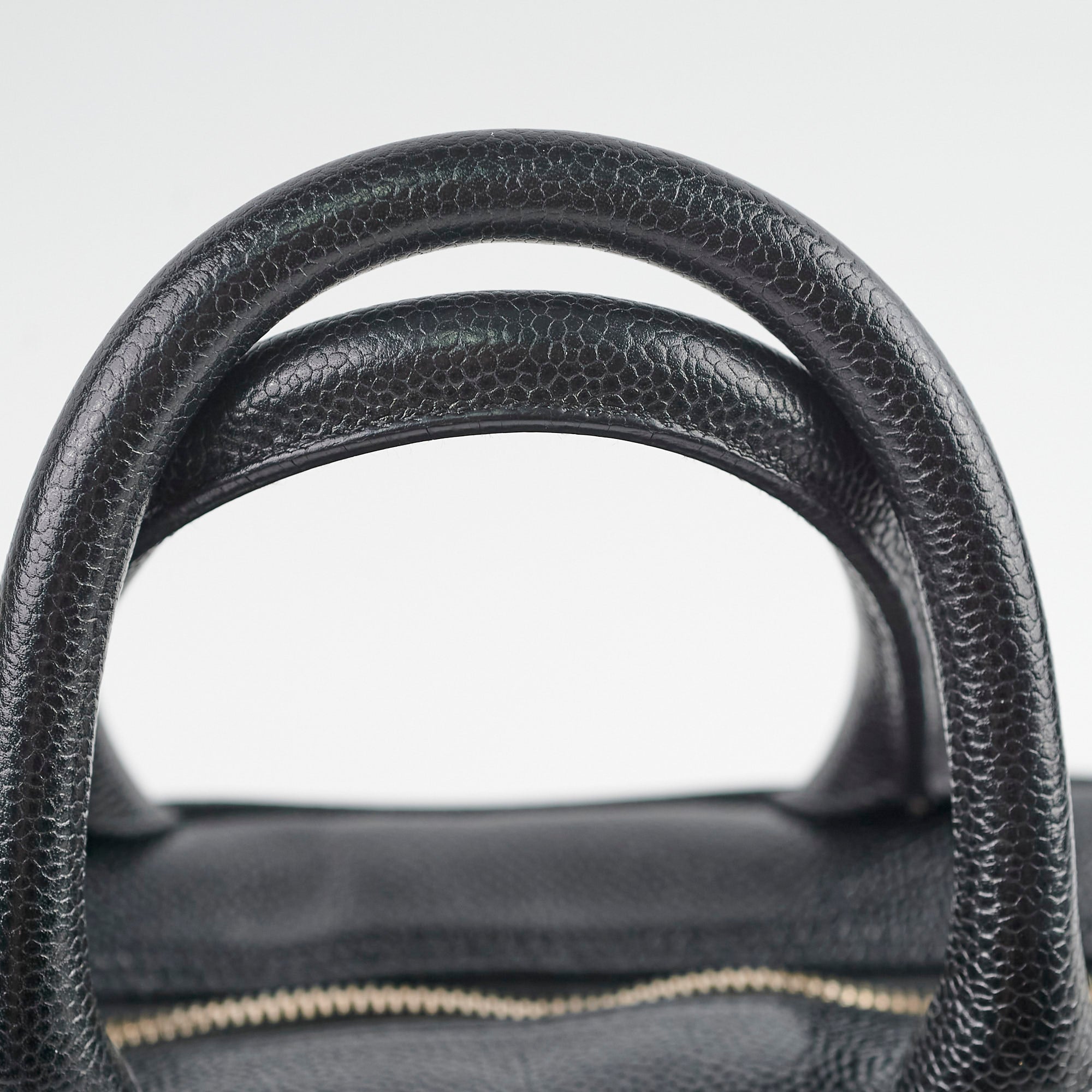Chanel Bowling Caviar Black