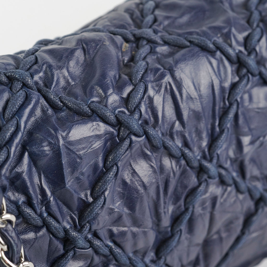 Chanel Ultra Stitch Navy Flap Bag