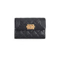 Chanel Caviar Boy Key Holder Black