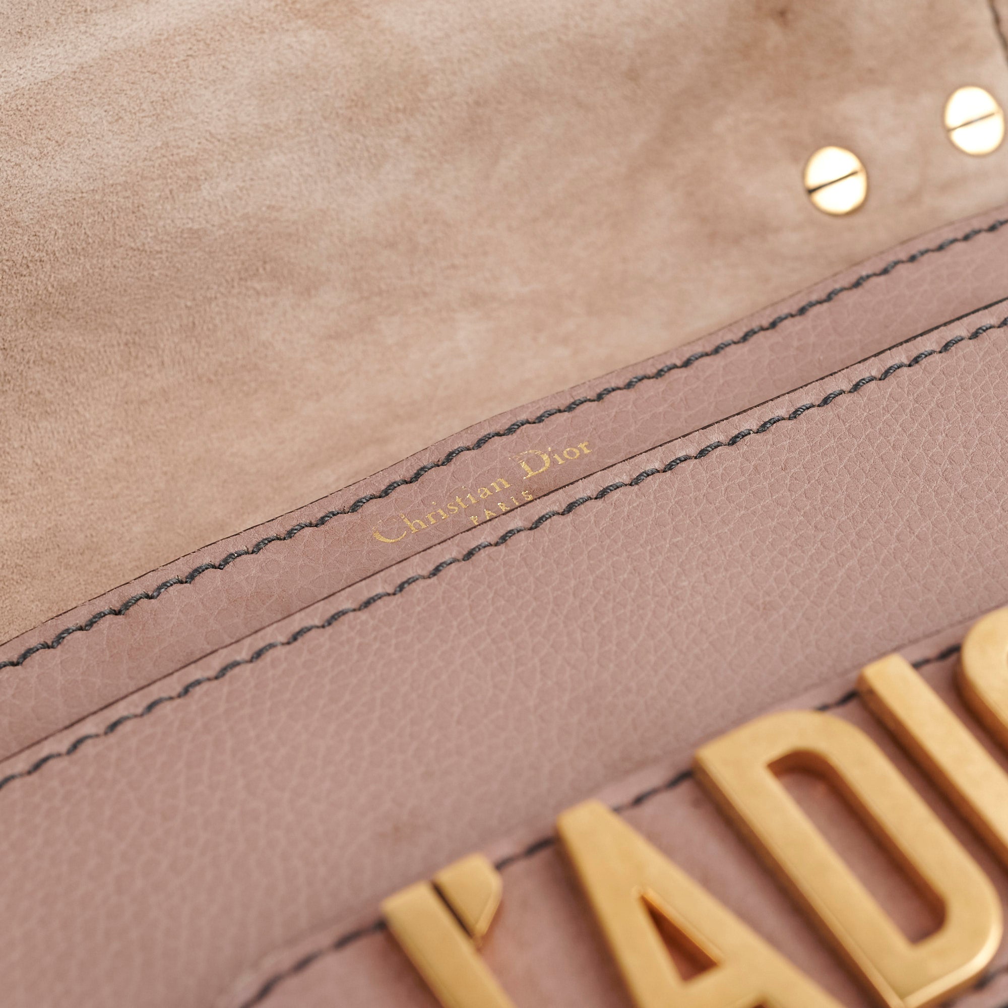 Christian Dior J'adior Medium Dusty Pink Flap Bag