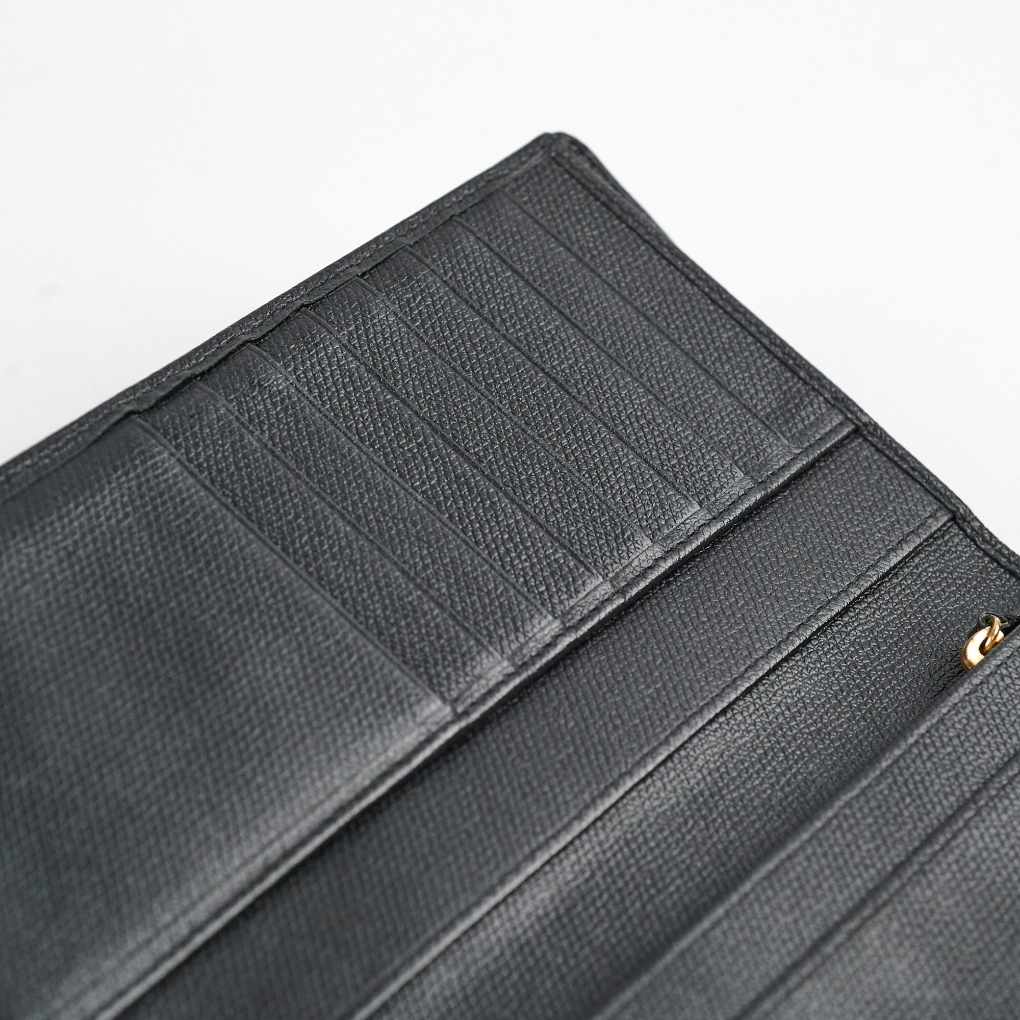 Chanel Long Wallet Black