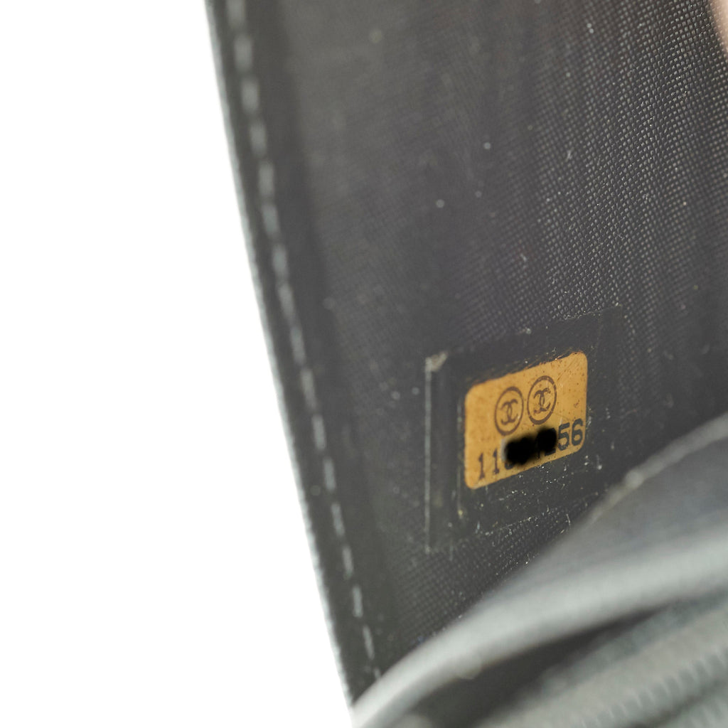 Chanel Long Wallet Black