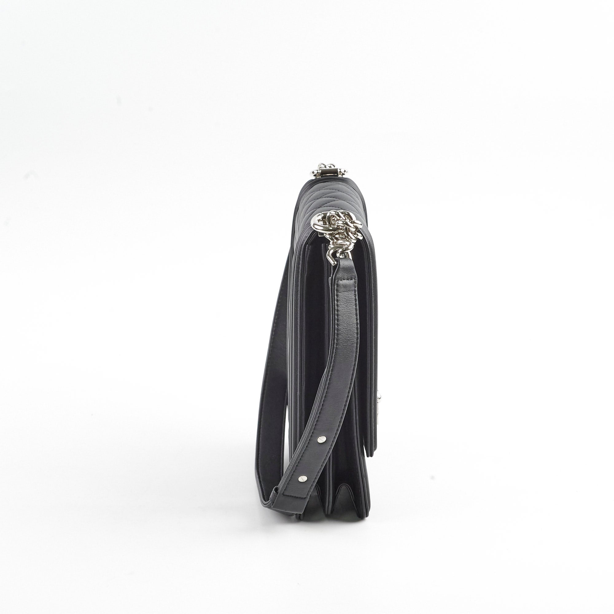 Chanel Vertical Boy Black 27 Series