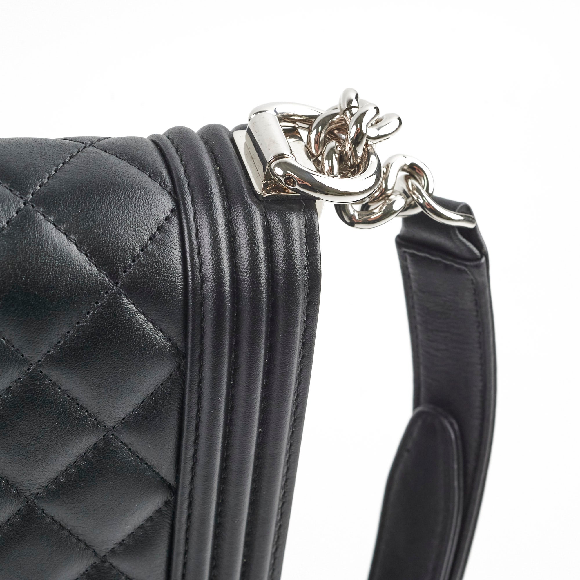Chanel Vertical Boy Black 27 Series