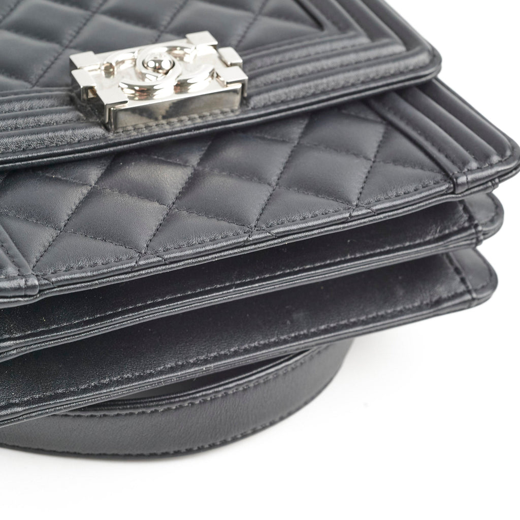 Chanel Vertical Boy Black 27 Series