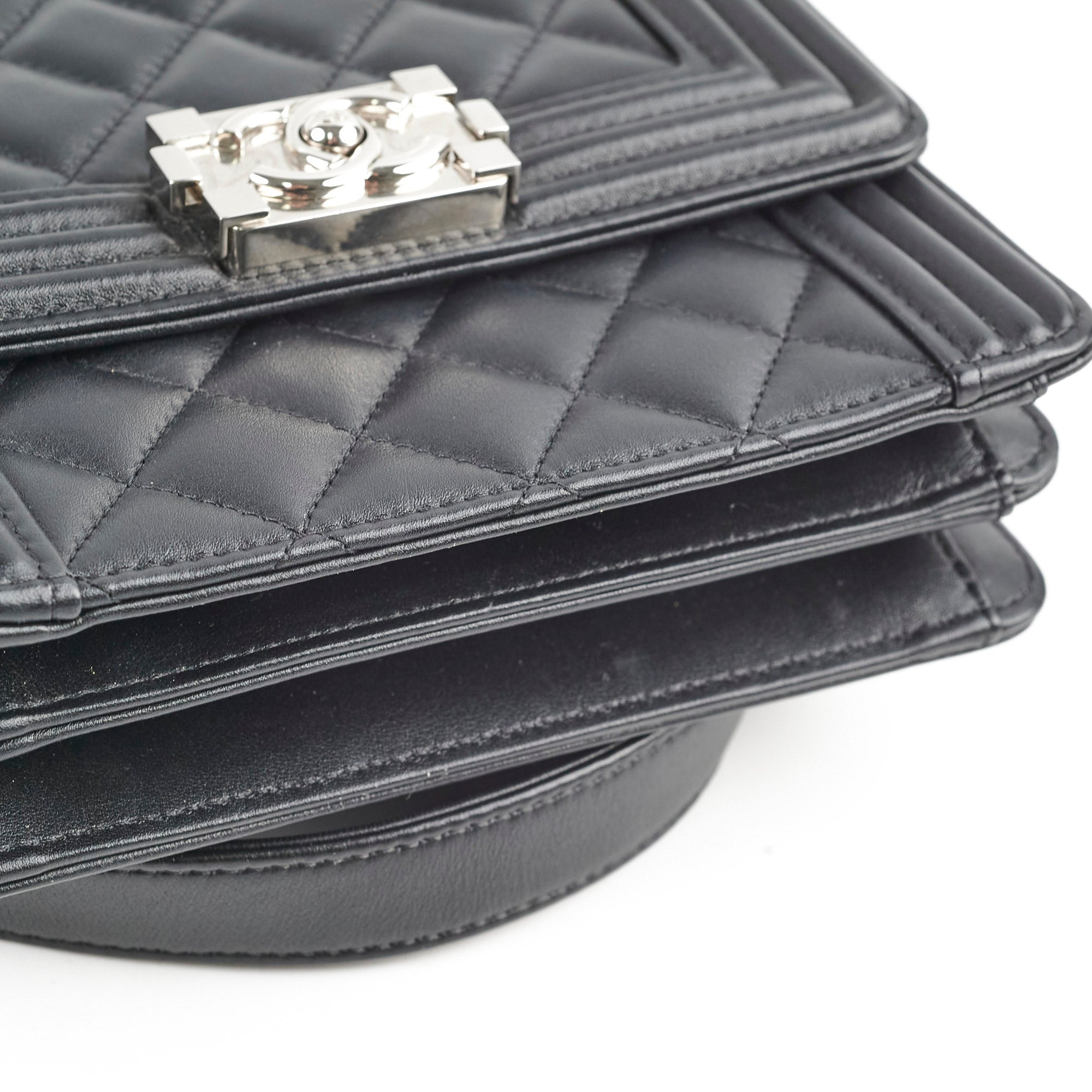 Chanel Vertical Boy Black 27 Series