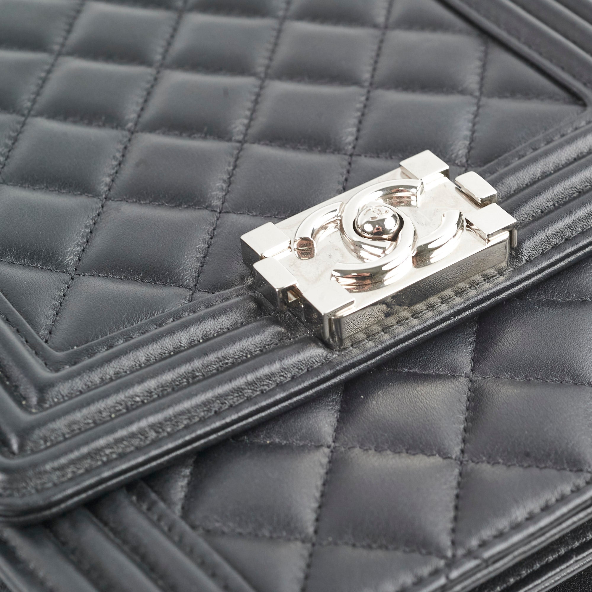 Chanel Vertical Boy Black 27 Series