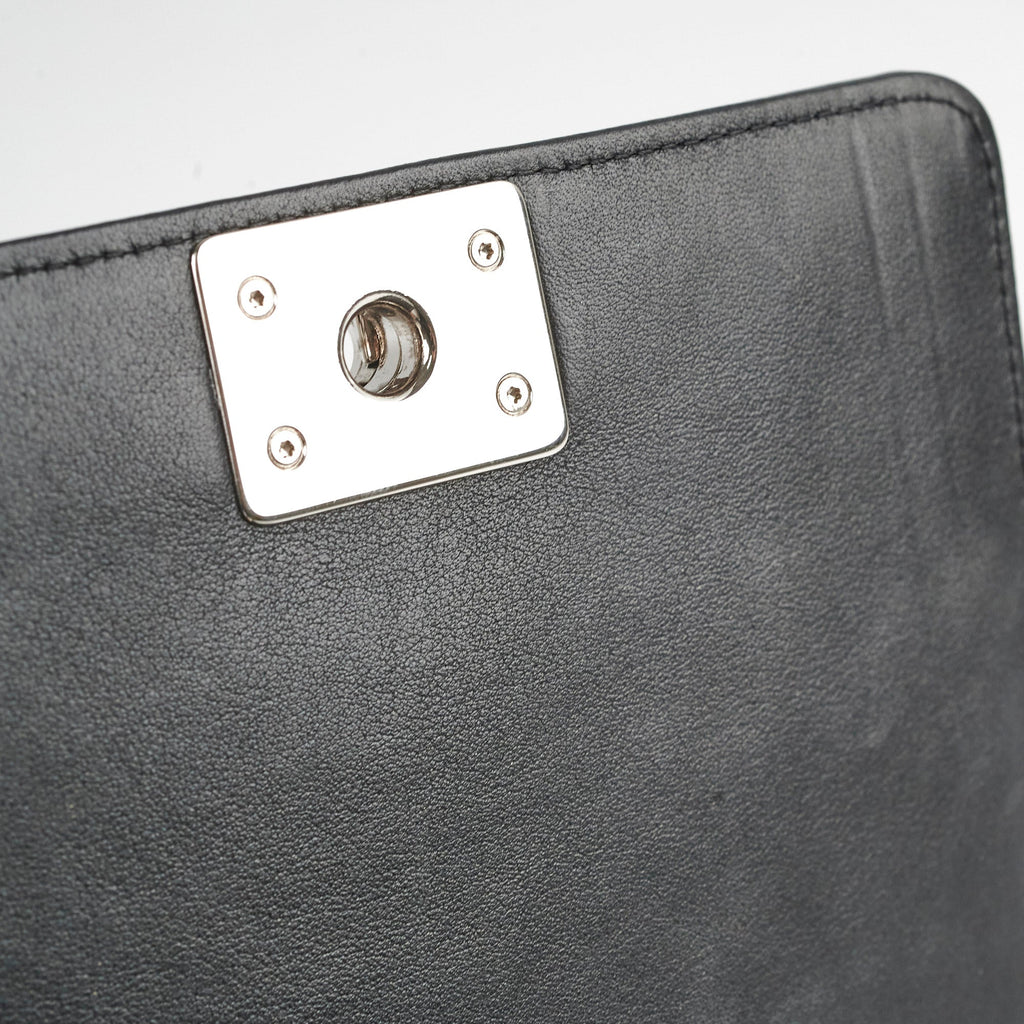 Chanel Vertical Boy Black 27 Series