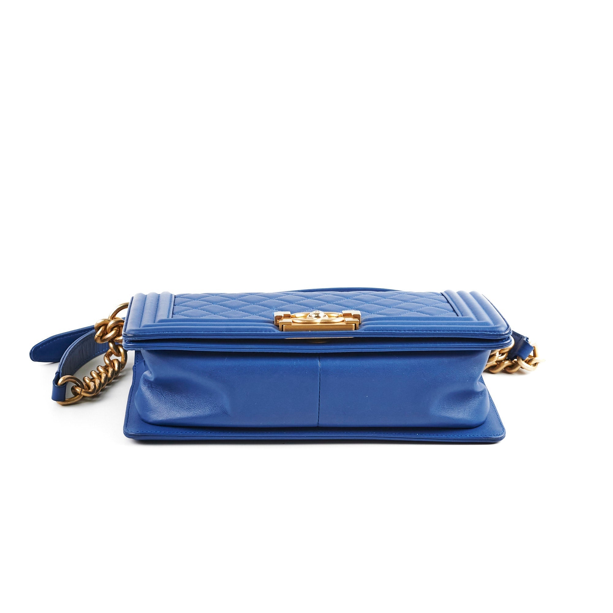 Chanel Old Medium Boy Blue 27 Series