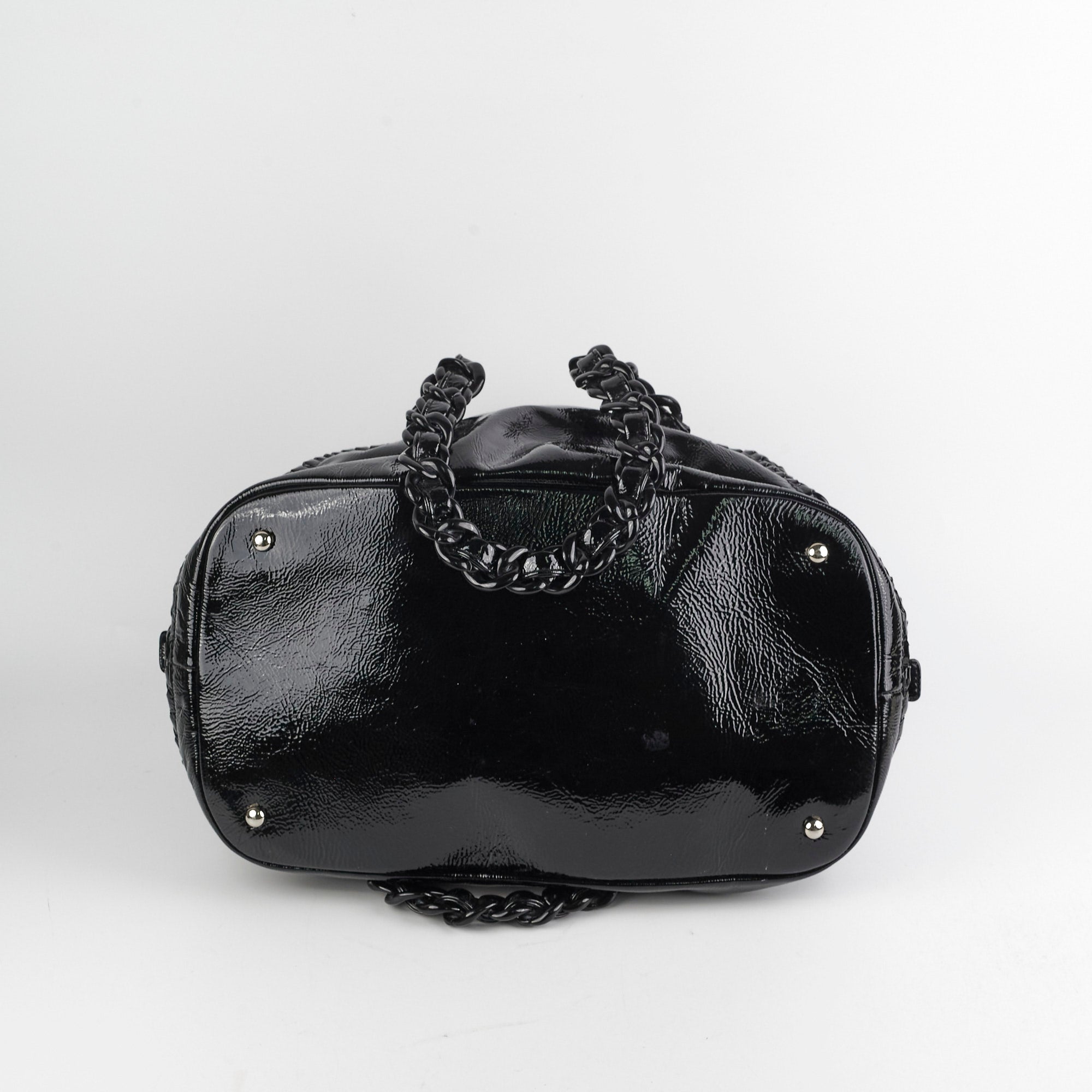 Chanel Bowling Shoulder Bag Black