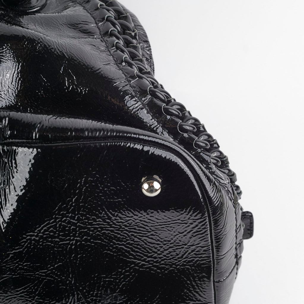 Chanel Bowling Shoulder Bag Black