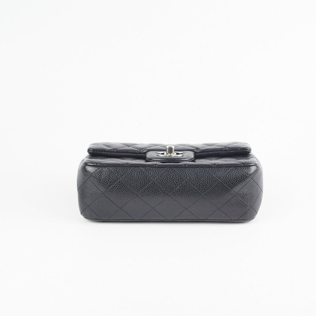 Chanel Mini Rectangular Black Caviar