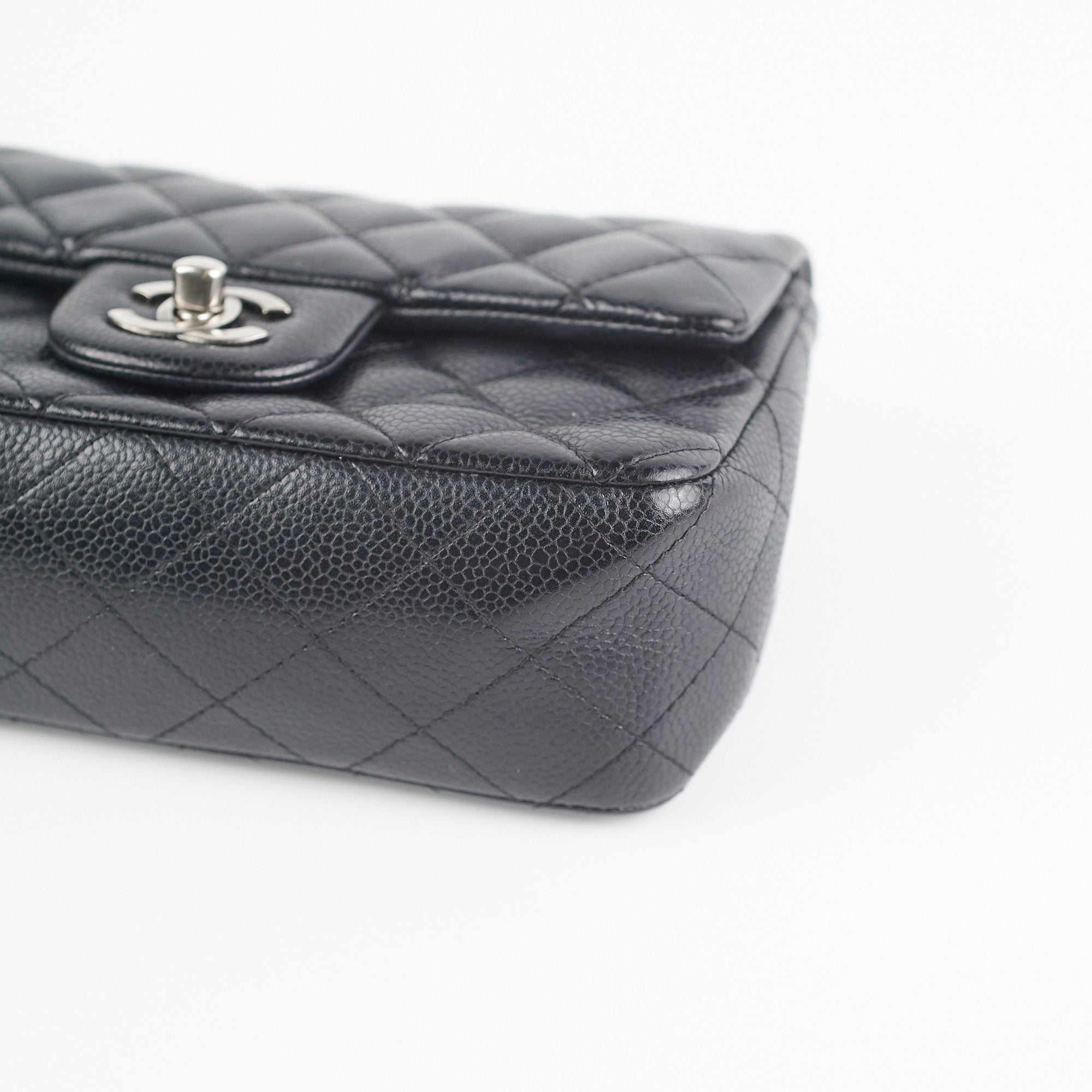 Chanel Mini Rectangular Black Caviar
