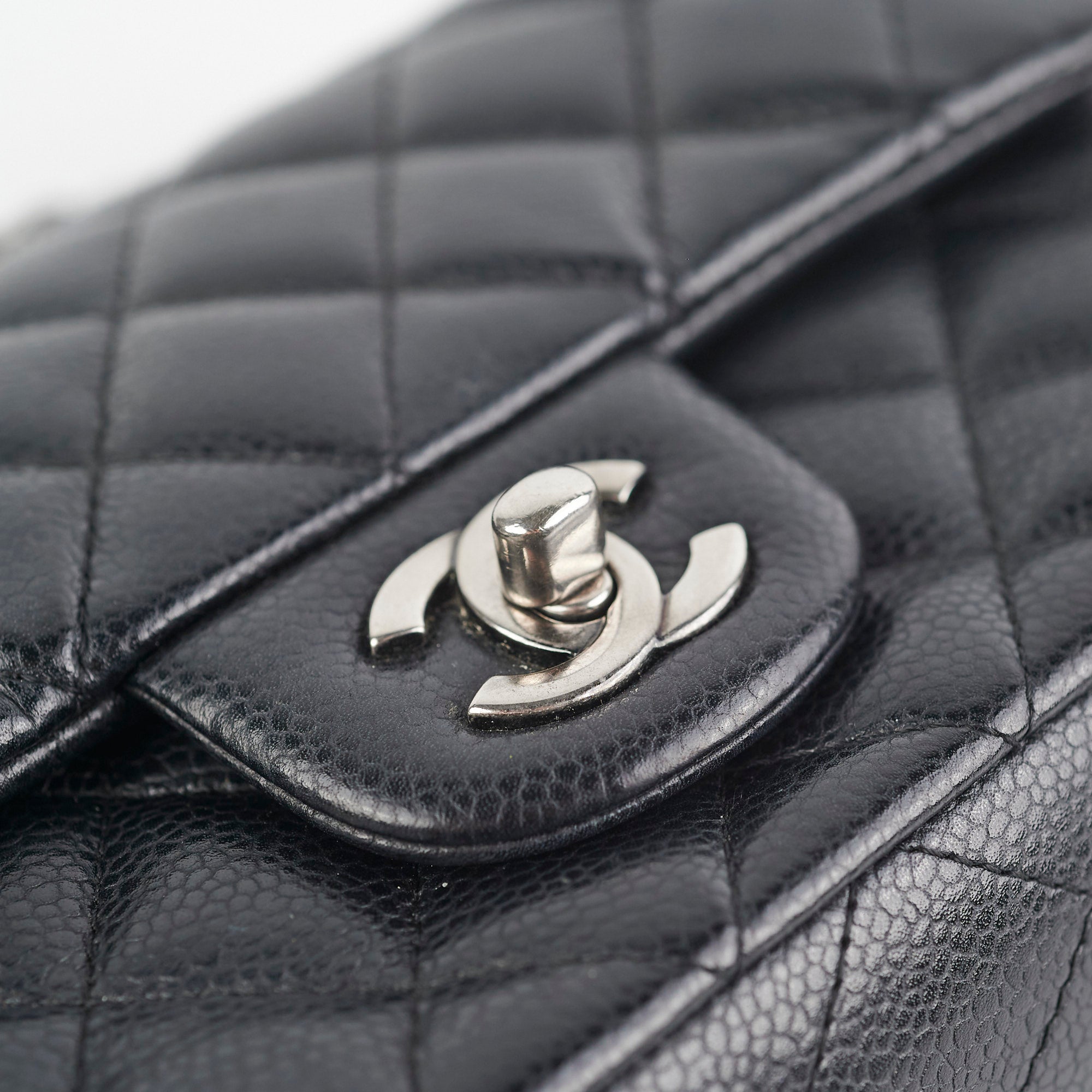 Chanel Mini Rectangular Black Caviar