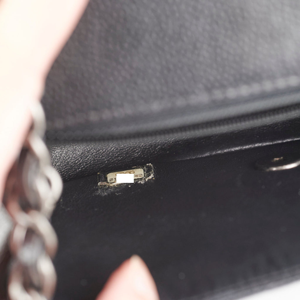 Chanel Mini Rectangular Black Caviar